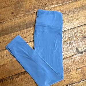 Ultra high rise Athleta Girl chit chat 7/8 smoky blue Legging